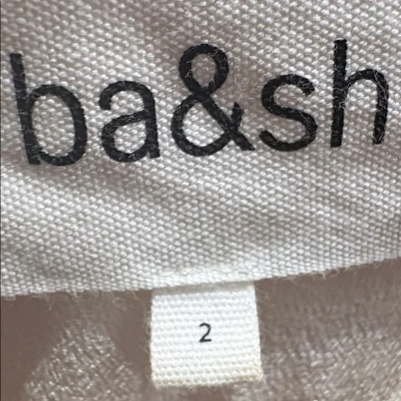 ba&sh 100% Silk Cream Blouse • Relaxed Fit - Picture 9 of 10